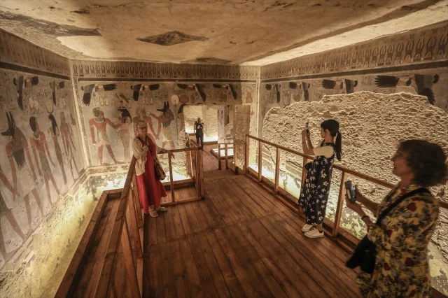 Mısır'da 226 Yıllık Firavun Mezarı Yeniden Ziyarete Açılıyor