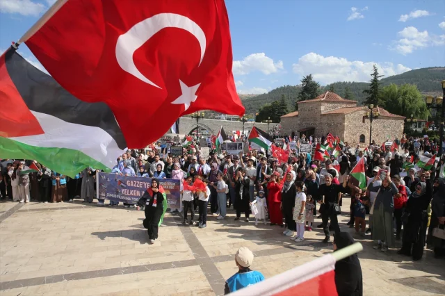 Tokat'ta Filistin'e Emsalsiz Destek: Sumud Filosu İçin Yürüyüş