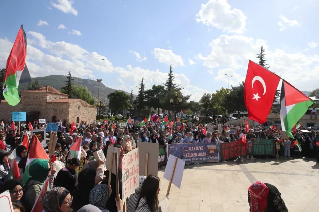 Tokat'ta Filistin'e Emsalsiz Destek: Sumud Filosu İçin Yürüyüş