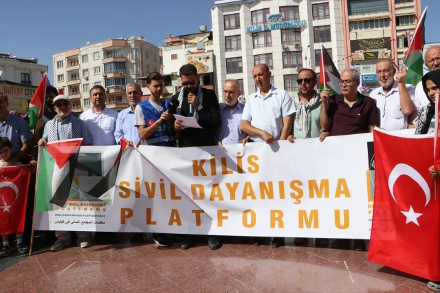 Kilis'te Filistinli Çocuklar İçin Duygu Dolu Çizim Etkinliği