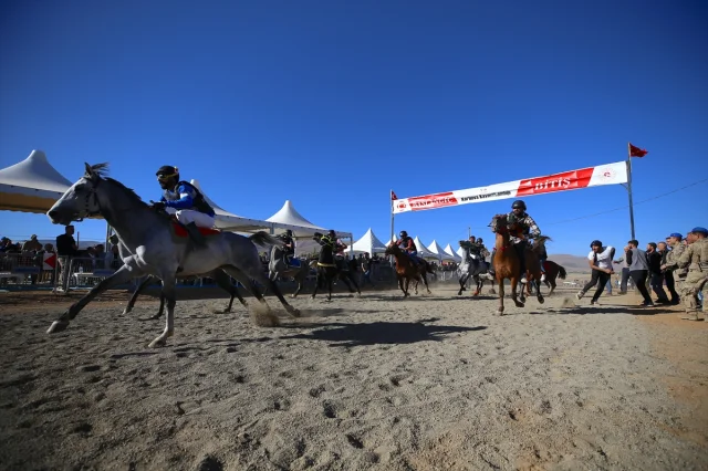 Bingöl'de Renkli Anlar: Toklular'da Geleneksel At Yarışları...