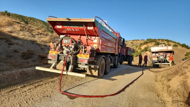 Bingöl'de yürekleri ağızlara getiren orman yangını kontrol altına alındı