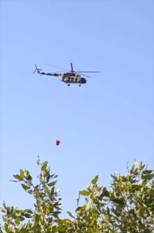 Diyarbakır'da Çıkan Yangın Büyük Çaba Sonrası Söndürüldü
