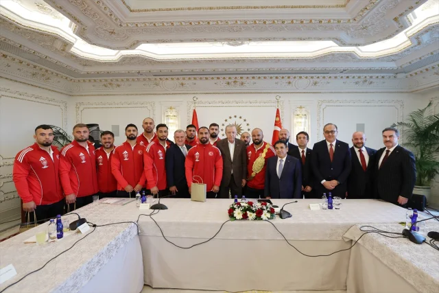 Cumhurbaşkanı Erdoğan'dan Yağlı Güreşin Olimpiyatları İçin Sürpriz Plan