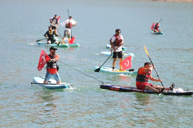 Siirt'te Dalga Dalga Direniş: Küresel Sumud Filosu'na Destek İçin Botan Çayı'ndaydılar