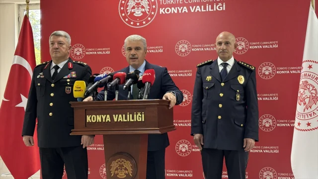 Konya'da Asayiş ve Güvenlik Toplantısı: Çarpıcı Rakamlar Açıklandı