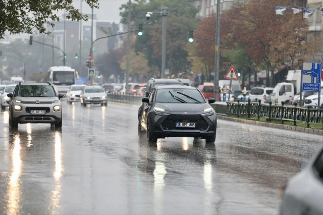 Bursa'da Sağanak Başladı Halk Dikkat Edilmeli mi
