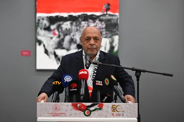 Gazze İçin Ankara'da Renkler Buluştu