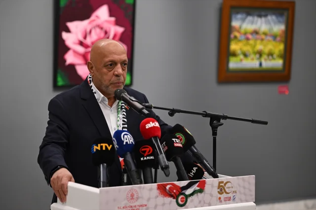 Gazze İçin Ankara'da Renkler Buluştu