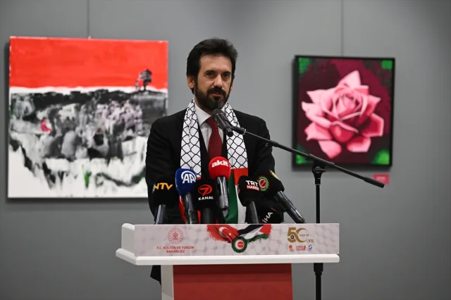 Gazze İçin Ankara'da Renkler Buluştu