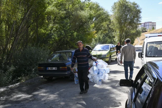 Ankara'nın bazı mahallelerinde su krizi büyüyor