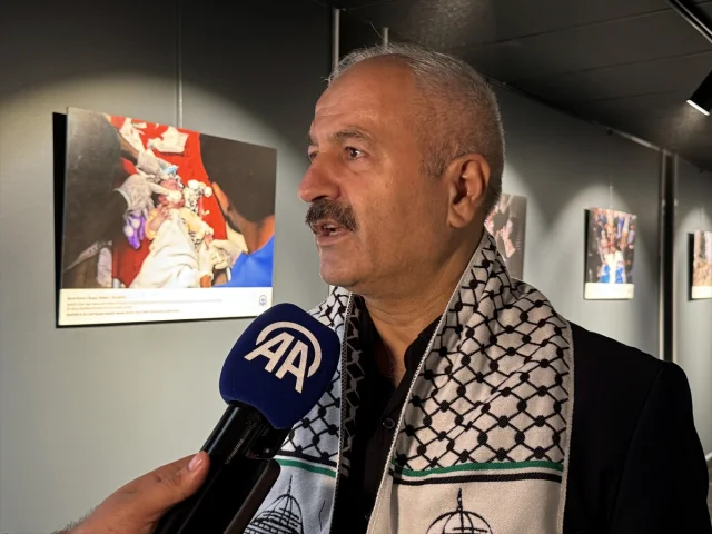 Kocaeli'de Gazze'nin Acılarını Anlatan Sergi Açıldı