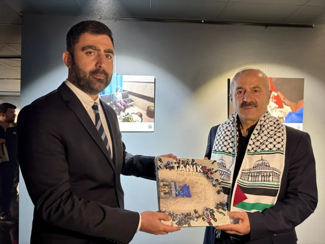 Kocaeli'de Gazze'nin Acılarını Anlatan Sergi Açıldı