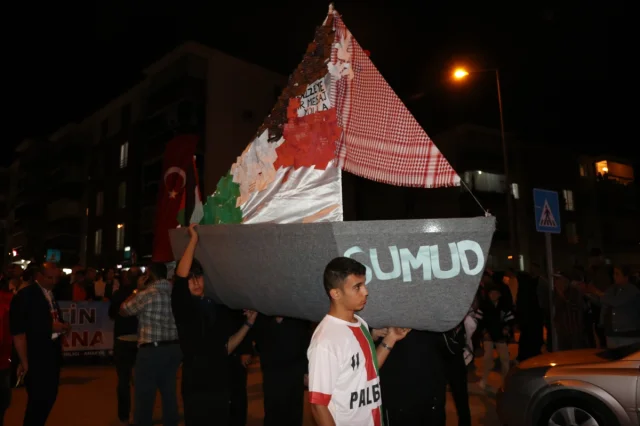 Amasya'da İsrail'e Karşı Gazze İçin Yürüyüş Düzenlendi: Halkın Sesi Sokaklarda Yükseldi