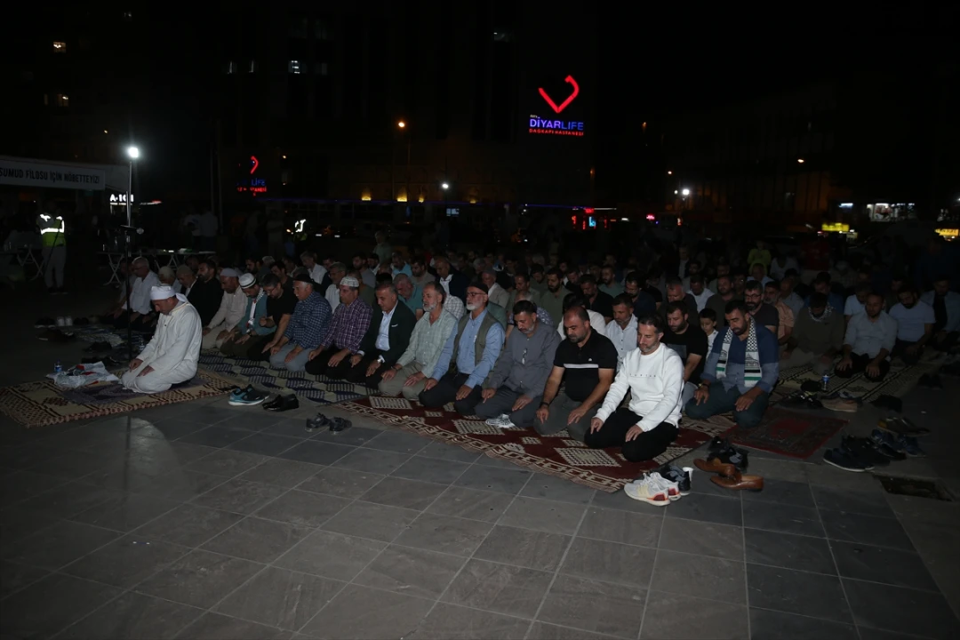 Diyarbakır'da Gazze İçin Yükselen Sesler İsrail'e Tepki Gösteriyor