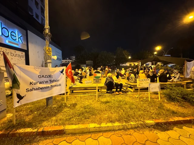 Hatay'da Küresel Sumud Filosu'na Yönelik Saldırı Protesto Edildi
