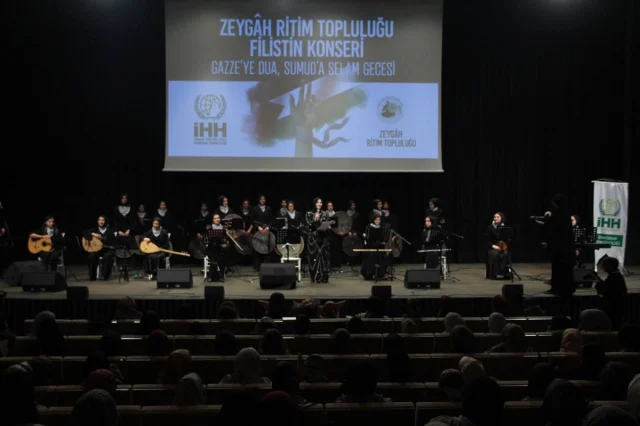 Zeygah Ritim Topluluğundan Filistin İçin Duygu Dolu Konser