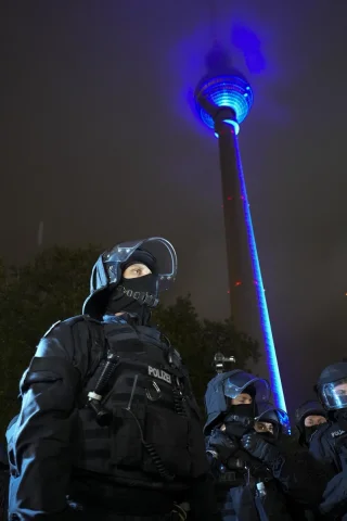 Berlin'de Filistin'e Destek Gösterilerine Polis Sert Müdahale