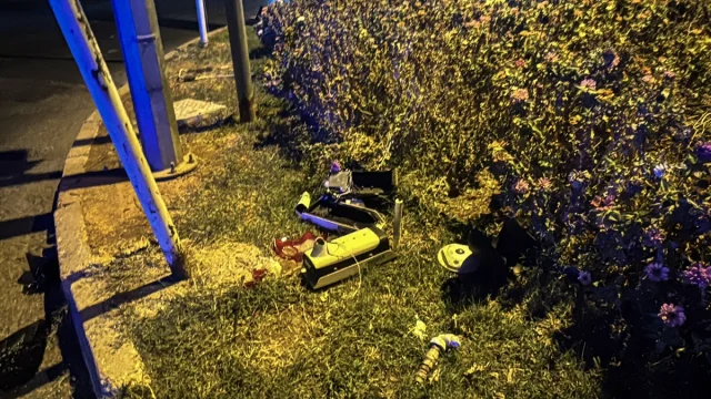 Mersin'de Kontrolden Çıkan Araç Dehşet Saçtı