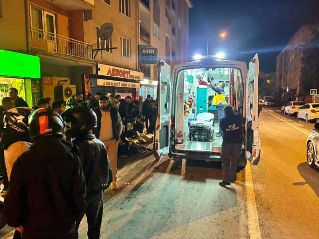 Balıkesir'de Motosikletin Yayaya Çarptığı Korkunç Kaza!