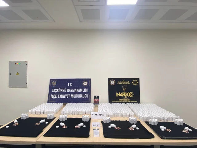 Kastamonu'da Uyuşturucu Operasyonu Çetelesi