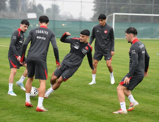 Ümit Milli Takımı Litvanya Maçı Öncesi Sakarya'da Son Hazırlıklarını Yapıyor