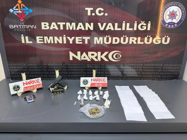 Batman'da Gerçekleşen Büyük Uyuşturucu Operasyonu Şaşkınlık...