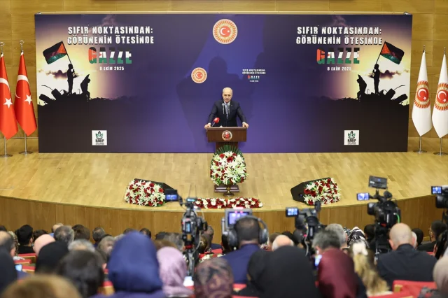 TBMM Başkanı Kurtulmuş Gazze İçin Önlem Çağrısı Yaptı