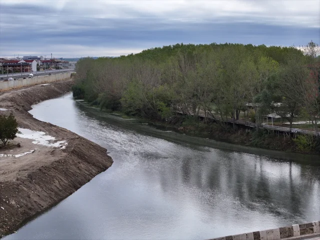 Edirne'de Yağışların Getirdiği Değişim Nehir Seviyelerini Yükseltti