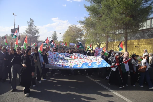 Diyarbakır, Batman ve Şırnak'ta İsrail Protestoları Büyüyor