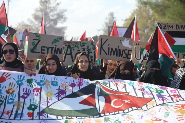 Diyarbakır, Batman ve Şırnak'ta İsrail Protestoları Büyüyor