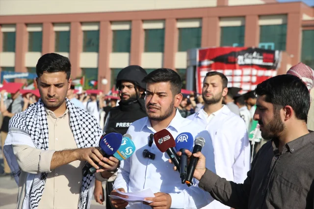 Diyarbakır, Batman ve Şırnak'ta İsrail Protestoları Büyüyor