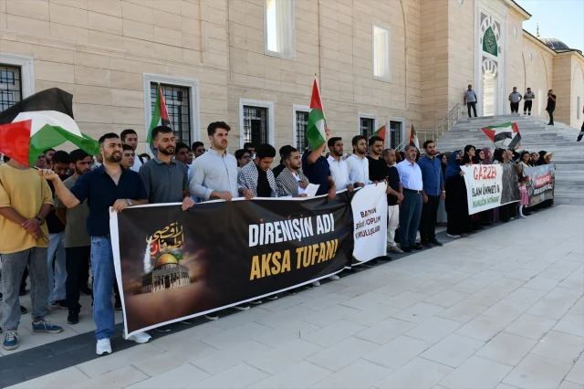 Diyarbakır, Batman ve Şırnak'ta İsrail Protestoları Büyüyor
