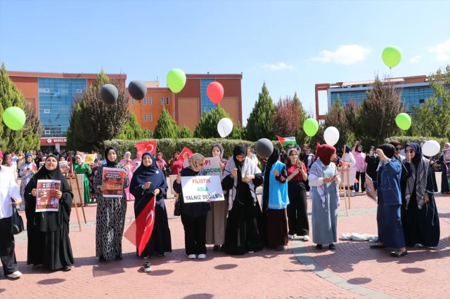Şanlıurfa'da Sanatla Direniş: İsrail'in Gazze Saldırılarına Tepki Yağdı
