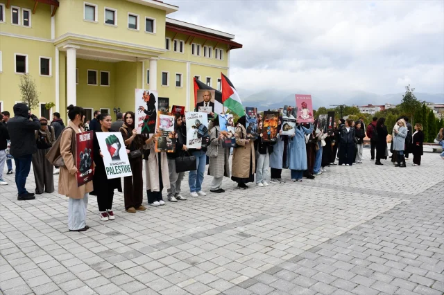 Üsküp'te Filistin'e Duyulan Büyük Destek
