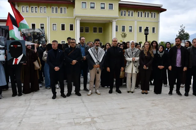 Üsküp'te Filistin'e Duyulan Büyük Destek