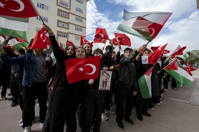Okullarda Filistin Farkındalığı Etkinliği Gençlerin Sesi Oldu