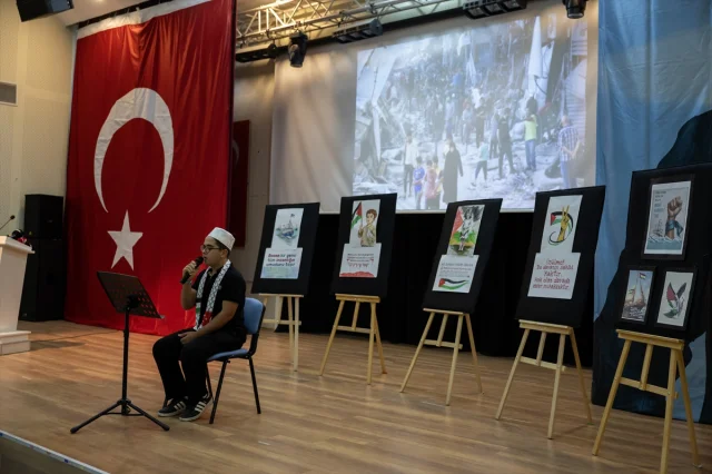 Okullarda Filistin Farkındalığı Etkinliği Gençlerin Sesi Oldu