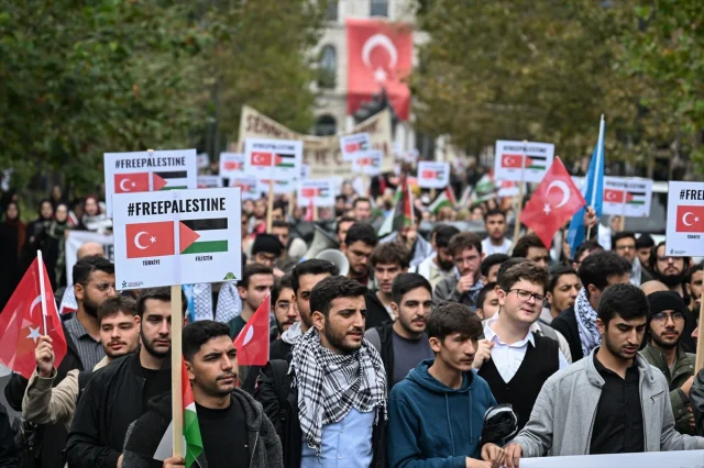 İstanbul Üniversitesi'nde Duygulandıran Gazze Yürüyüşü