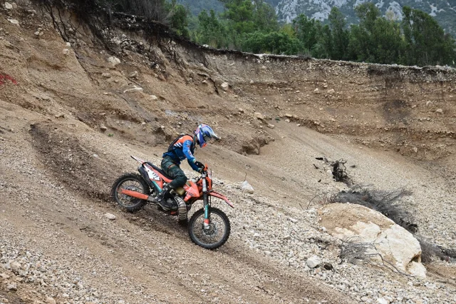 Antalya'da Nefes Kesen Sea To Sky Enduro Motosiklet Yarışı Başlıyor