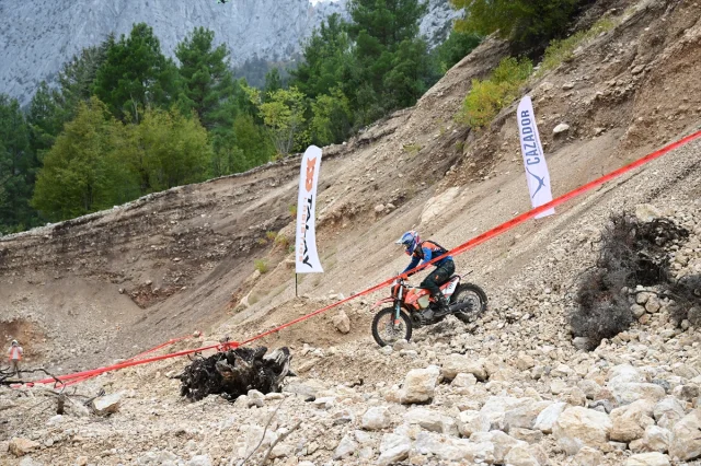 Antalya'da Nefes Kesen Sea To Sky Enduro Motosiklet Yarışı Başlıyor