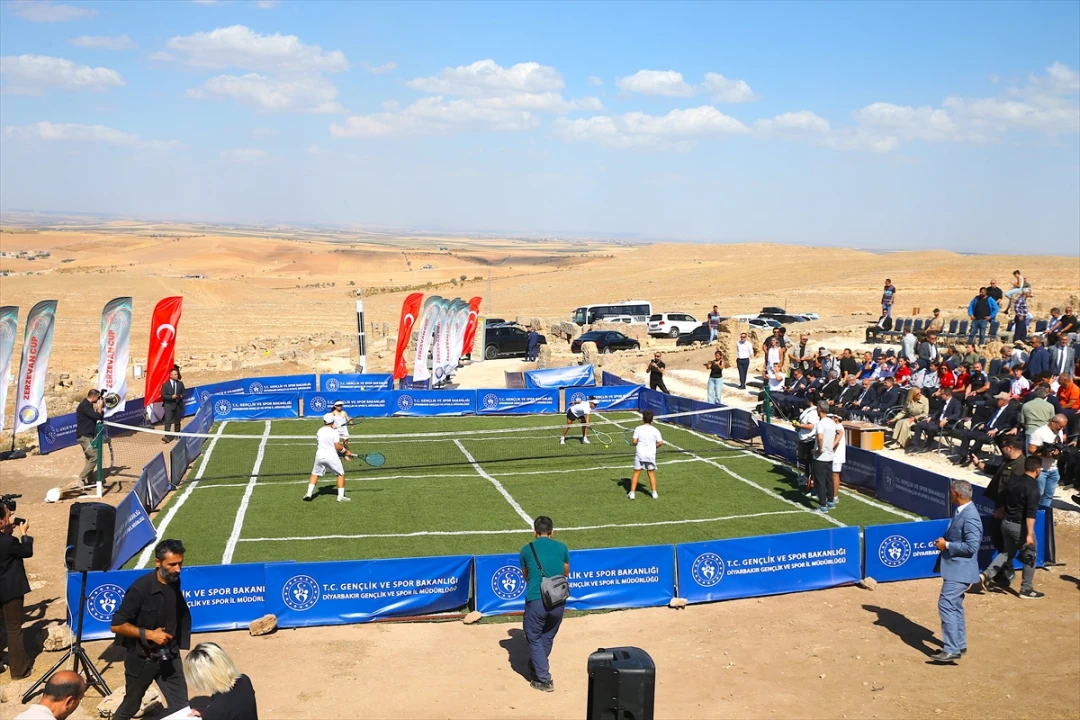 Diyarbakır'da Zerzevan Cup 2025 Tenis Heyecanı Başladı