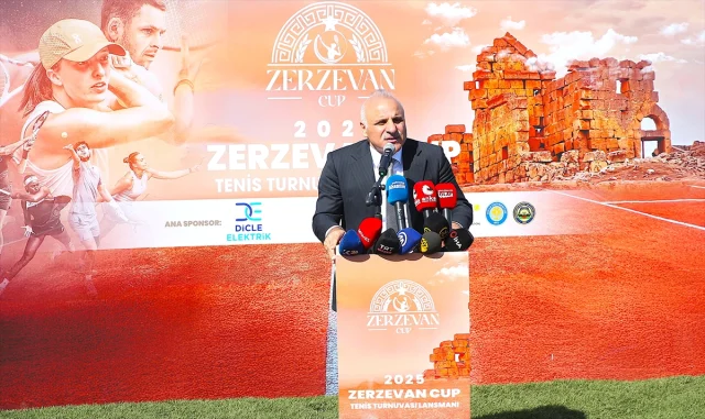 Diyarbakır'da Zerzevan Cup 2025 Tenis Heyecanı Başladı