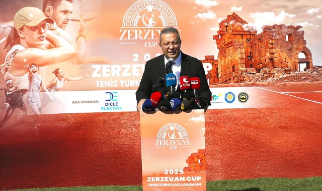 Diyarbakır'da Zerzevan Cup 2025 Tenis Heyecanı Başladı