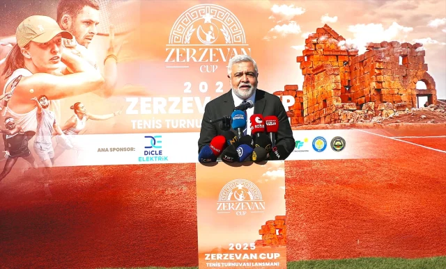 Diyarbakır'da Zerzevan Cup 2025 Tenis Heyecanı Başladı