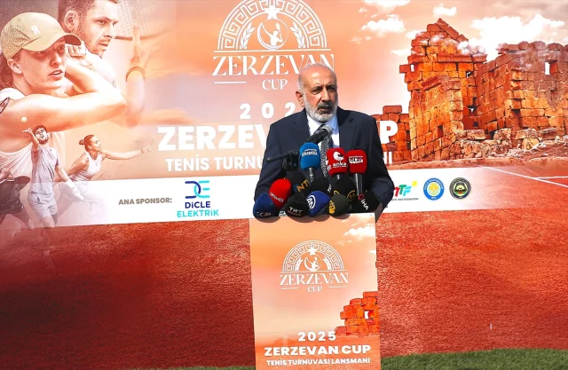 Diyarbakır'da Zerzevan Cup 2025 Tenis Heyecanı Başladı