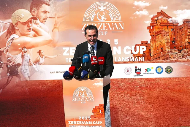 Diyarbakır'da Zerzevan Cup 2025 Tenis Heyecanı Başladı
