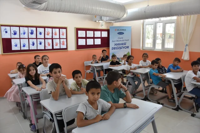Alarko Carrier Şırnak'ta Çevre Dostu Sistemle Öğrencilere Ferah Ortam Sağladı
