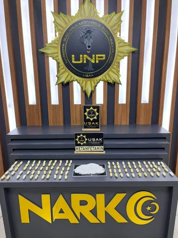 Uşak'ta Nefes Kesen Operasyon: Mide Dolusu Uyuşturucu ile Ya...