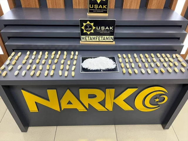 Uşak'ta Nefes Kesen Operasyon: Mide Dolusu Uyuşturucu ile Yakalandılar